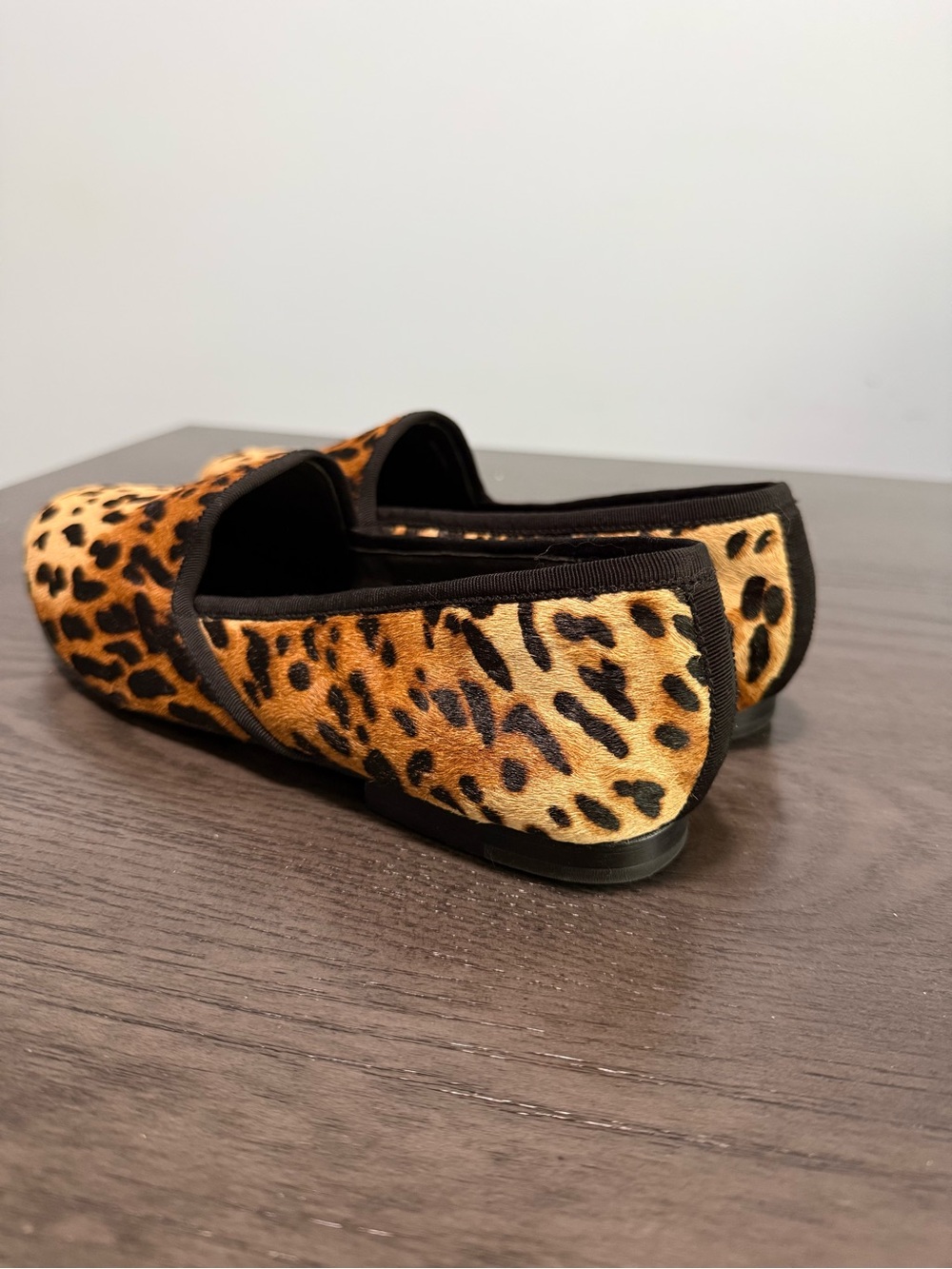Gentle Souls Bailey Leopard Calf Hair Loafers Flats Women’s US 10M Slip On EUC - Picture 3 of 11
